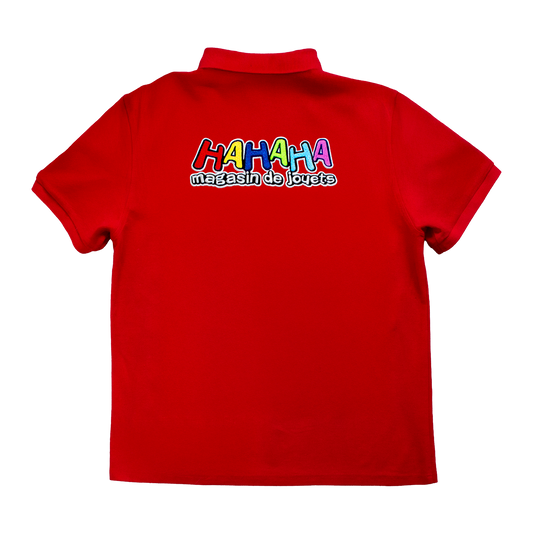 HAHAHA - Red Staff Polo