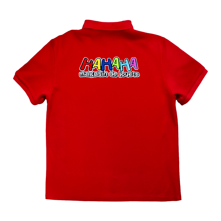 HAHAHA - Red Staff Polo