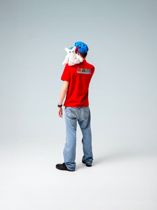 HAHAHA - Red Staff Polo