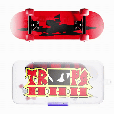 HHH TROOPS - Mini-Skateboard Keychain